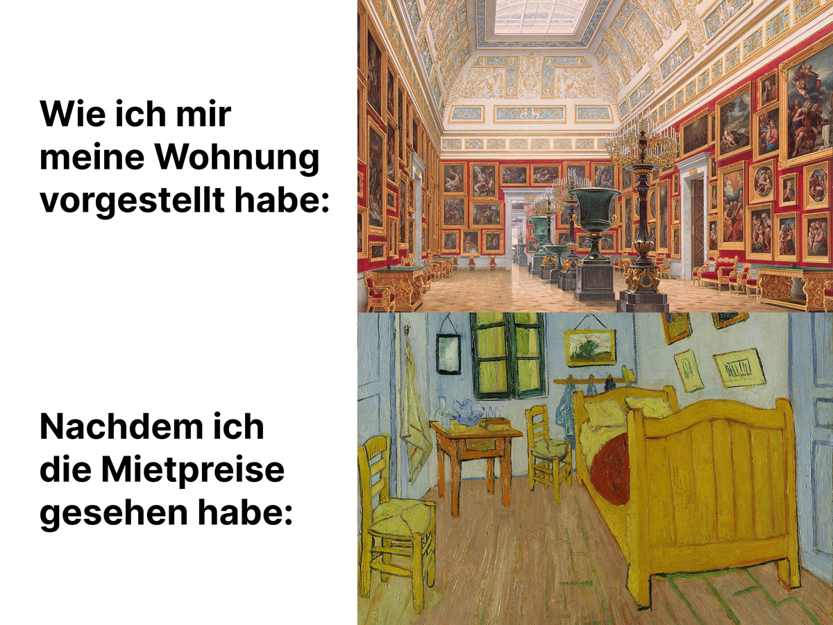 KW 13 - Schloss erträumt, Besenkammer bekommen