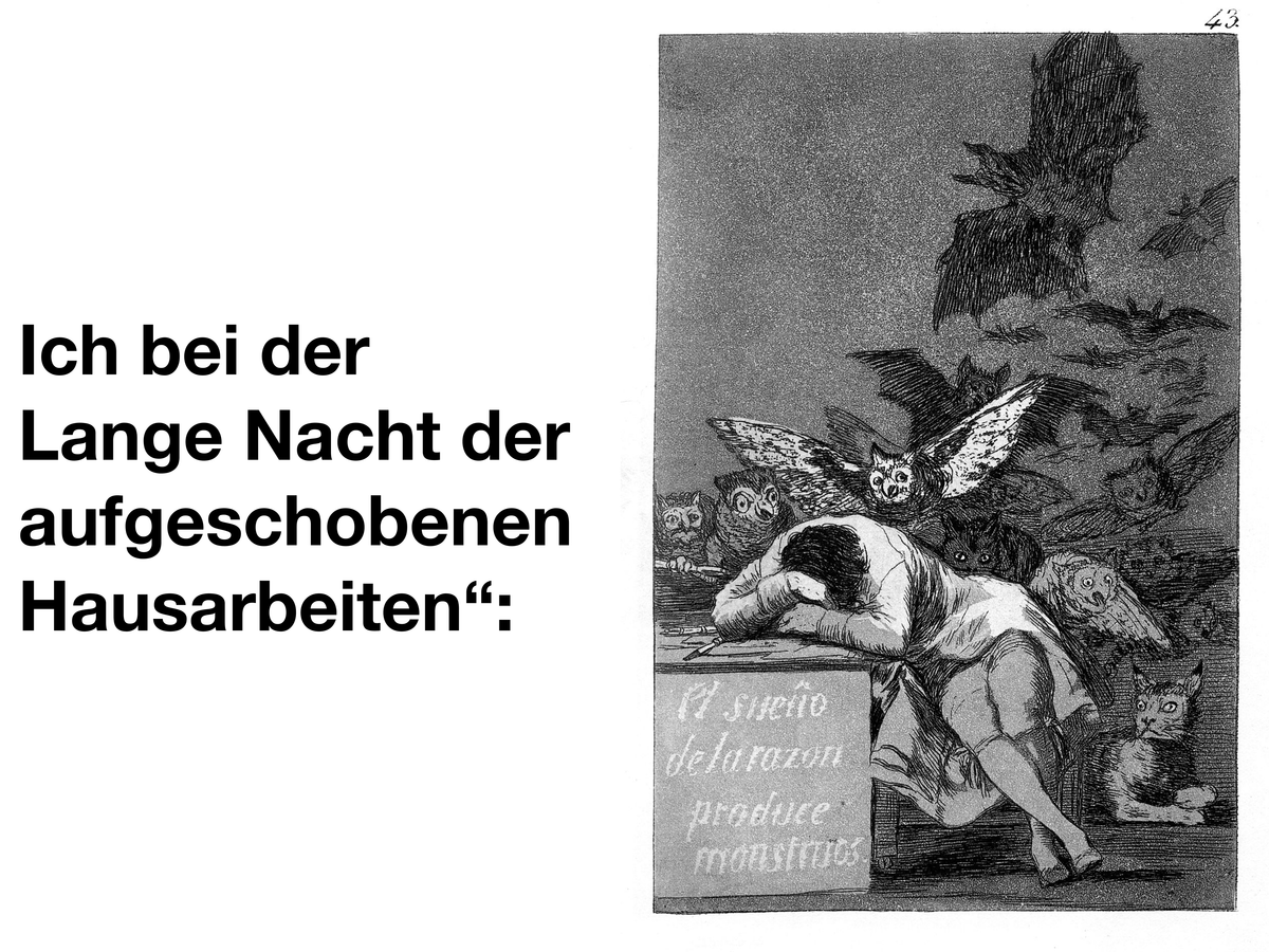 KW 17 - „Lange Nacht der aufgeschobenen Hausarbeiten“ als Lösung gegen Prokastination?