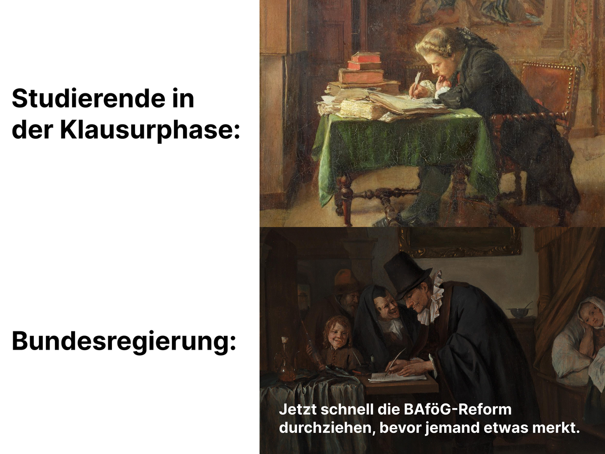 KW 31 – BAföG-Verbesserung Vertagt auf 2029
